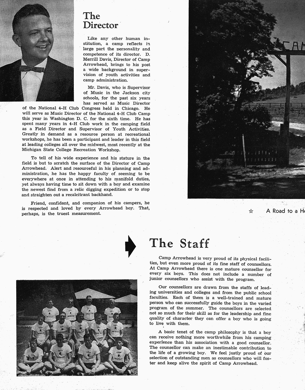 Camp Arrowhead Brochure Page 5
